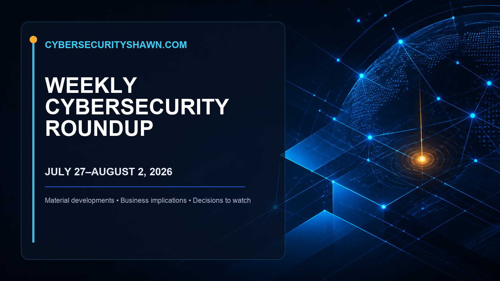 Weekly Cybersecurity Report: PLM Extortion, Agentic Defense, and AI Security
